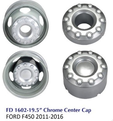 Copertura per camion Chrome - FD1602-19.5 Copertura cromata per camion